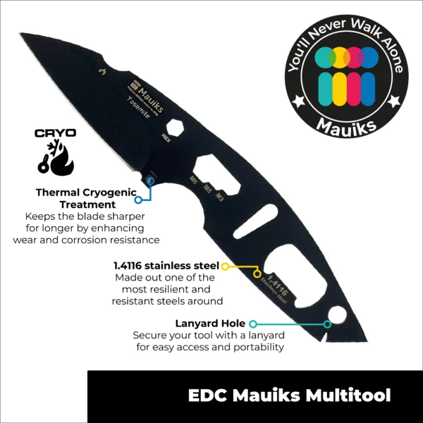 Mauiks Yosemite hidden neck knife for discreet everyday carry.